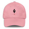 Diamond Blood Drop // UNSTRUCTERED TWILL HAT