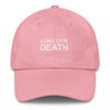 LONG LIVE DEATH // UNSTRUCTERED TWILL HAT