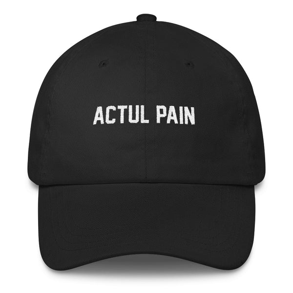 ACTUL PAIN // BOOTLEG // UNSTRUCTERED TWILL HAT