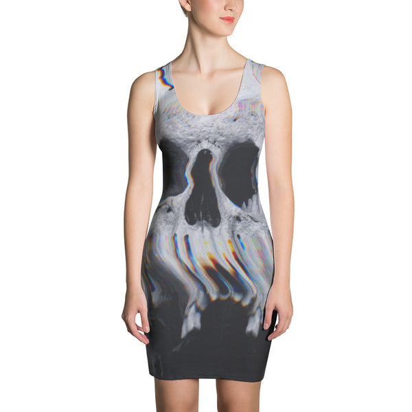 Wavy Skull // Sublimation Cut & Sew Dress
