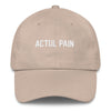 ACTUL PAIN // BOOTLEG // UNSTRUCTERED TWILL HAT