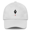 Diamond Blood Drop // UNSTRUCTERED TWILL HAT