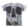 Wavy Skull // All Over Printed Tee