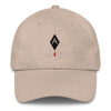 Diamond Blood Drop // UNSTRUCTERED TWILL HAT