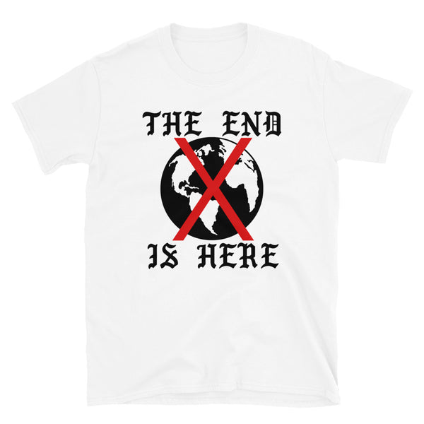 The End // White Unisex Tee