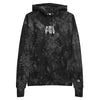 AP ROOTS LOGO // EMBROIDERED // Unisex Champion tie-dye hoodie