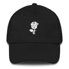 white rose // UNSTRUCTERED TWILL HAT