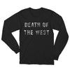 Death of The West // Long Sleeve // B&W Camo Print