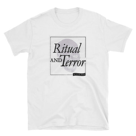 Ritual And Terror // Unisex White Tee